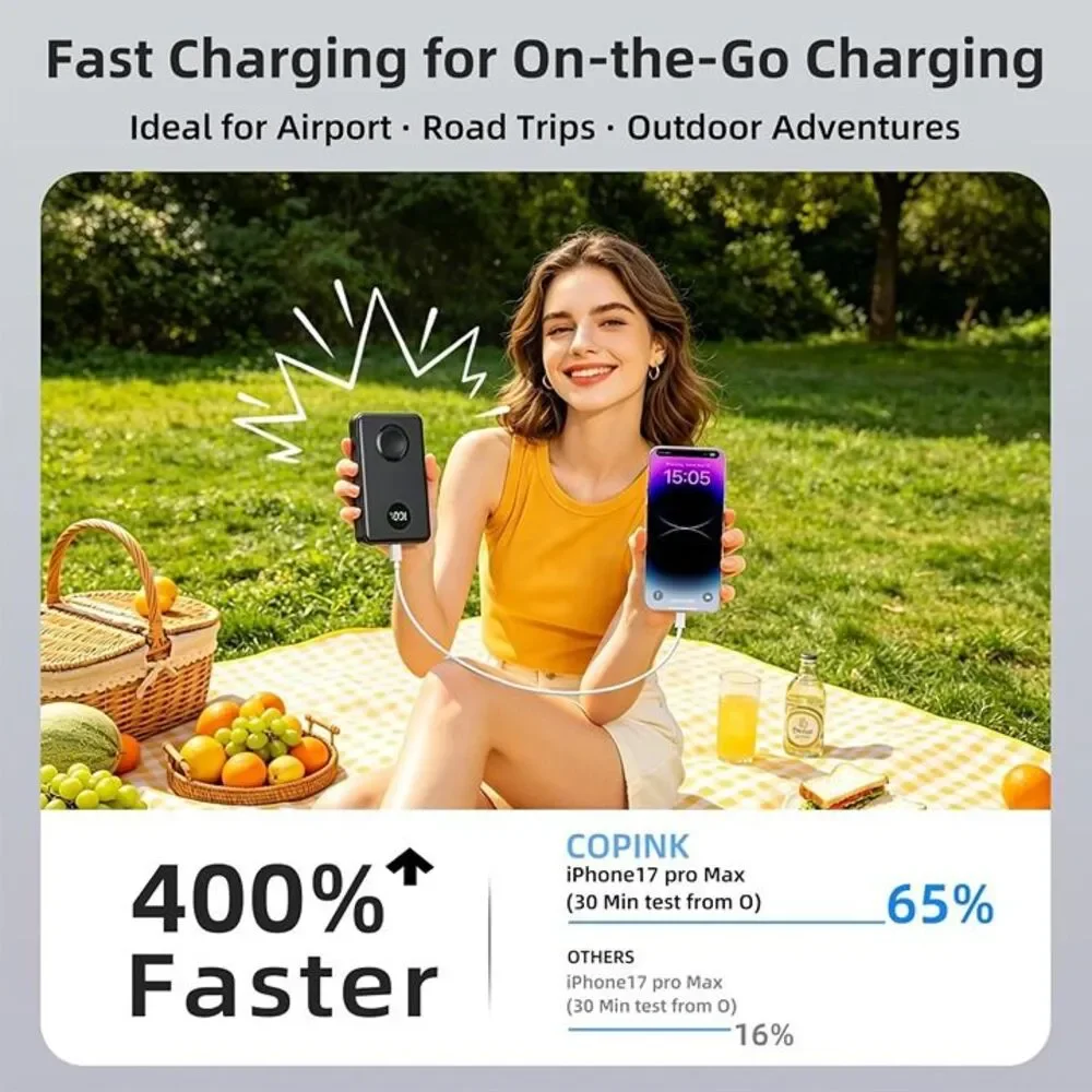 15000mAh Mini Portable Charger Power Bank